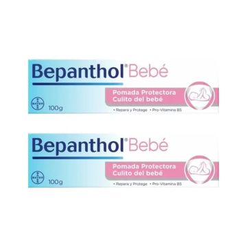 Bepanthol Bebé Pomada Protectora, 2X100 Gr