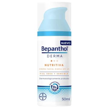 Bepanthol Derma Nutritiva Crema Facial Diaria SPF 25 50 ml