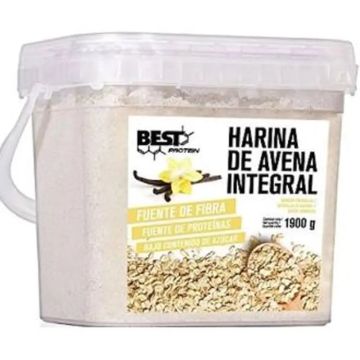 Best Protein Harina De Avena Integral Vainilla 1,9Kg.