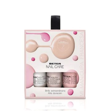 Beter Nail Care Pack 3X Esmaltes Manicura Francesa