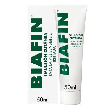 Biafin Crema Hidratante Regeneradora Piel Sensible e Irritada, 50 ml