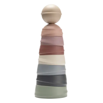 BIBS Tentetieso Apilable Wobbly Pastel Rainbow