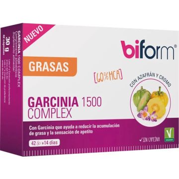 Biform Garcinia 1500 Complex, 42 Cápsulas