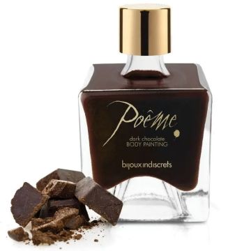 Bijoux Poeme Body Painting Pintura Comestible Chocolate Negro 50Gr