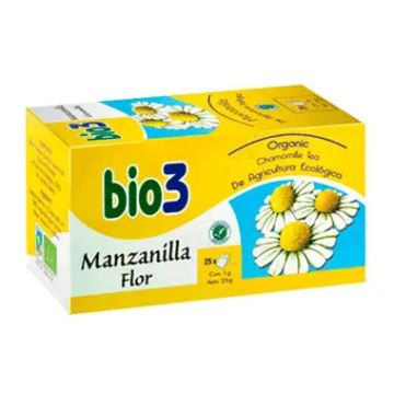 Bio3 Manzanilla Ecologica 25 Filtros x 15 gr