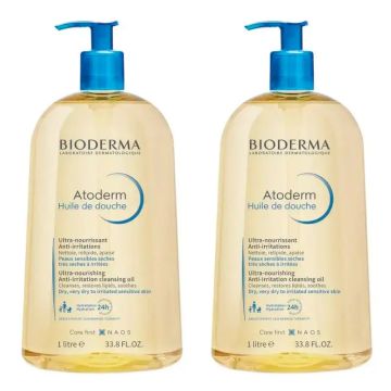 BIODERMA Atoderm Aceite de Ducha Pack 2 x 1 Litro