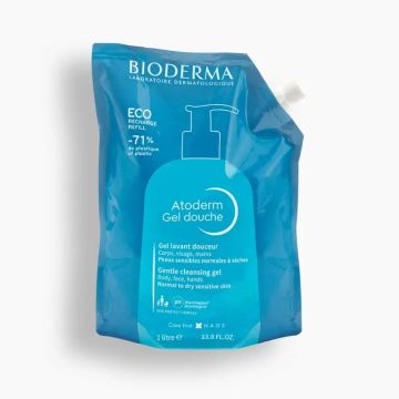 Bioderma Atoderm Gel De Ducha Eco-Refill, 1L