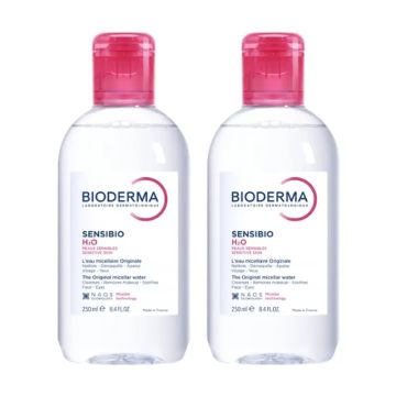 BIODERMA Pack Sensibio H2O Agua Micelar, 2x500 Ml