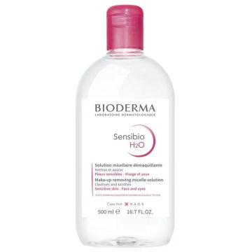 BIODERMA Sensibio H2O Agua Micelar, 500 ml