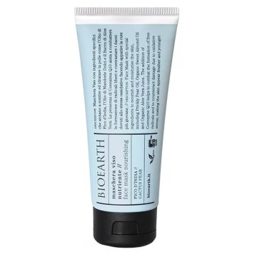 Bioearth Mascarilla Facial En Crema Nutritivenopal , 100 ml