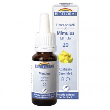 Biofloral Flores De Bach 20 Mimulus Mimulo Bio  20 ml
