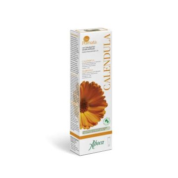 Aboca Biopomada Calendula Pieles Sensibles Y Delicadas Calma El EnrrojecimientoE Irritación En Bebés Niños Y Adultos 50 ml
