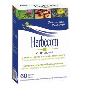 BioSérum Herbecom Curcuma , 60 cápsulas