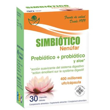 BioSérum Simbiotico Nenufar Prebiotico+Probiotico , 30 cápsulas
