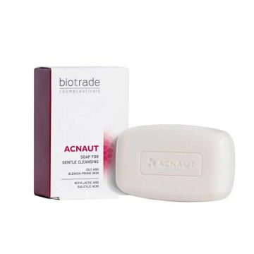 Biotrade ACNAUT Jabón 100% Vegetal Para Pieles Grasas y con Acné 100 gr