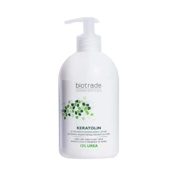 Biotrade Keratolin Body Loción Corporal Hidratante Pieles Muy Secas 12% Urea 400ml