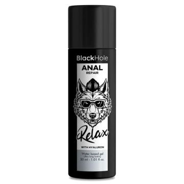 Black Hole Anal Repair Base Agua Relax Con Hyaluron 30 Ml