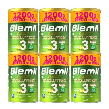 Blemil Optimum Evolution 3 Leche de Crecimiento Precio Especial, 6X1200 gr