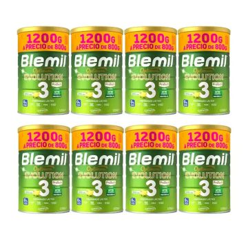 Blemil Optimum Evolution 3 Leche de Crecimiento Precio Especial, 8X1200 gr