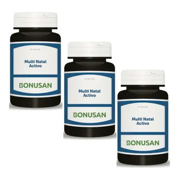 Bonusan Multi Natal Activo Pack 3 x 60 tabletas