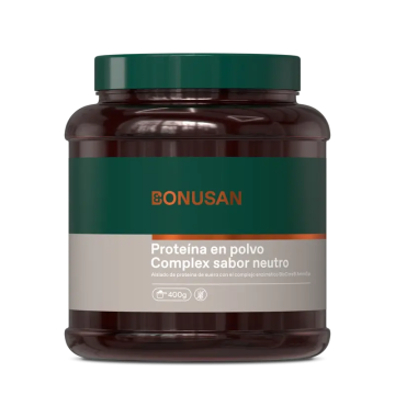 Bonusan Proteína En Polvo Complex Sabor Neutro , 500 gr