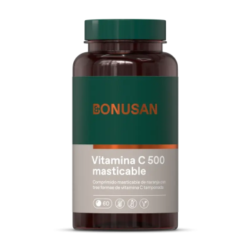 Bonusan Vitamina C 500 Masticable , 60 comprimidos