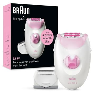 Braun Silk-Épil 3 3-270, Depiladora Eléctrica Para Mujer