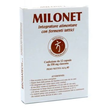 Bromatech Milonet  12 cápsulas