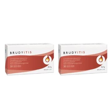Brudy Brudyitis 30 cápsulas, 2x62 gr