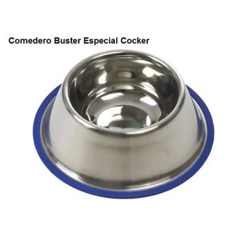 Buster Comedero Cocker Silicona 24,5Cm, 900Ml