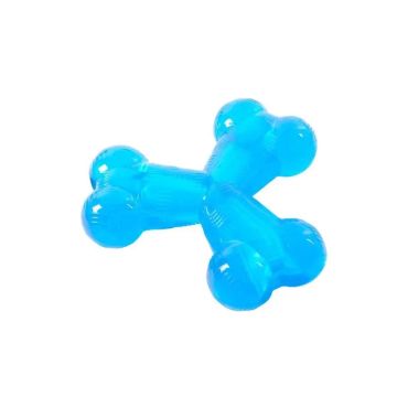 Buster Hueso Con Cuerda Azul Xl 18Cm