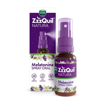 ZzzQuil Natura Spray Oral Melatonina, 30 ml