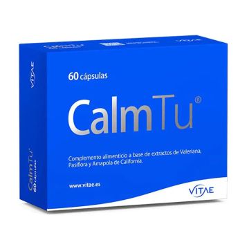 Calm Tu 60 cápsulas -Con valeriana, pasiflora y amapola de California