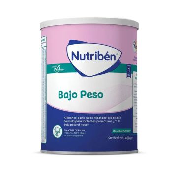 Nutribén Bajo Peso Leche, 400 gr