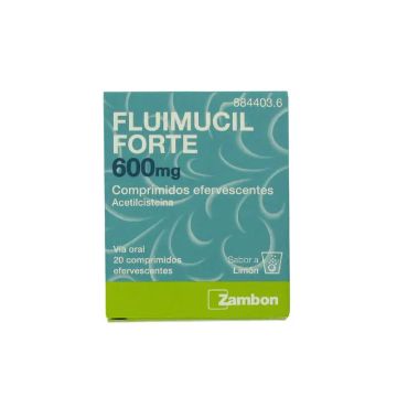 Fluimucil Forte 600 mg 20 comprimidos
