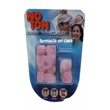Tapones Oídos Cera Algodón NOTON 2+8 UDS