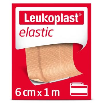 Leukoplast Elastic, 6 Cm X 1 M