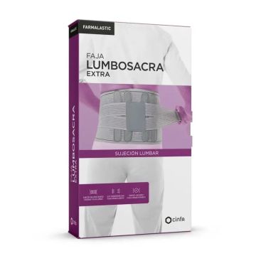 Farmalastic Faja Sacrolumbar Extra Contorno, Talla 1