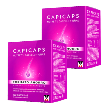 Capicaps Duplo cabello y uñas 2 x 120 cápsulas