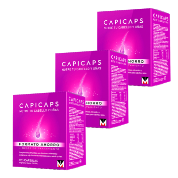 Capicaps Triplo cabello y uñas 3 x 120 cápsulas
