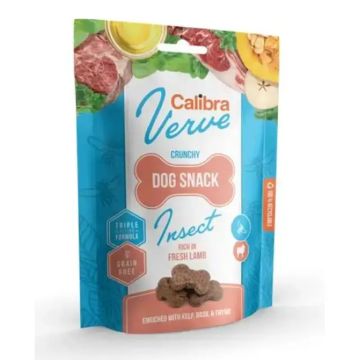 Calibra Perros Verve Crunchy Snack Insectos Y Cordero Fres 150G