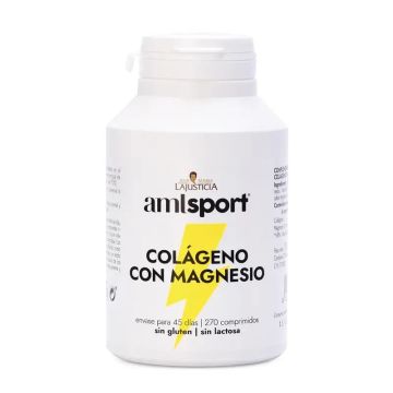 Amlsport Colageno Con Magnesio , 270 comprimidos