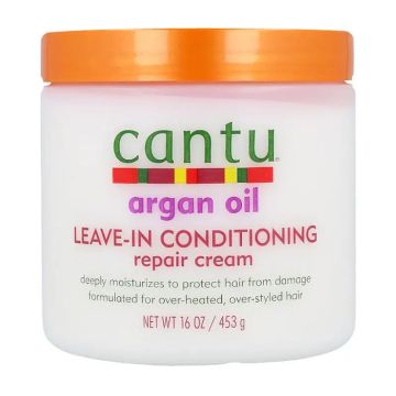 Cantu Argan Oil Leave-In Conditioning Repair Cream 453 Gr