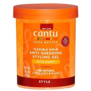 Cantu Shea Butter Styling Gel With Jamaican Black Castor Oil 524G(Strengthening)