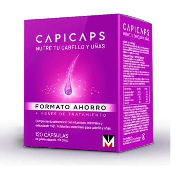 Capicaps cabello y uñas 120 cápsulas
