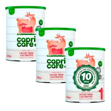 Capricare 1 Leche Para Lactantes, Pack 3 X 800 Gr