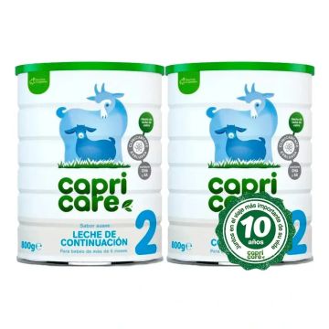 Capricare 2 Leches de Continuación, Pack 2 X 800 gr