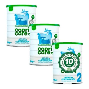 Capricare 2 Leches De Continuación, Pack 3 X 800 Gr