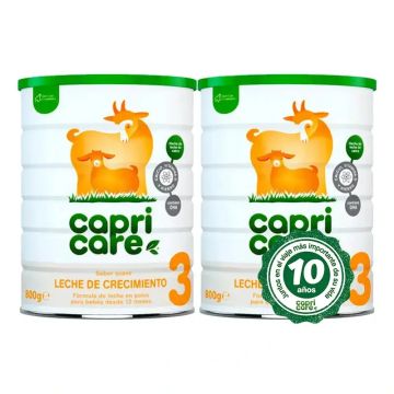 Capricare 3 Leche de Crecimiento, Pack 2 X 800 gr