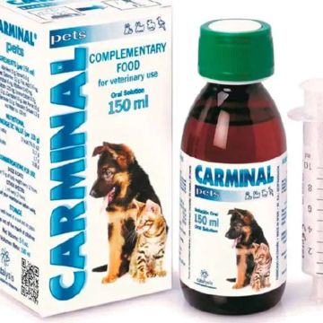 Carminal Pets Solución Oral Alimento Complementario Trastornos Metabólicos , 150ml